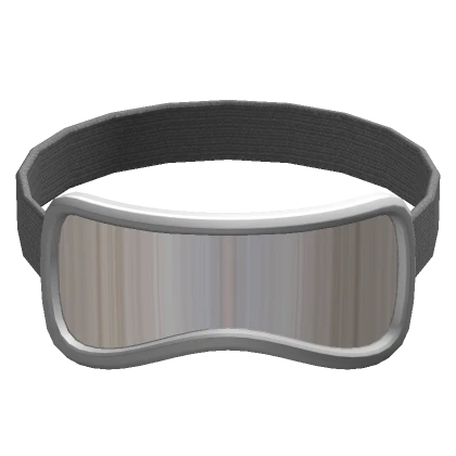 White Ski Goggles