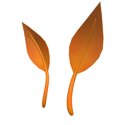 Orange Leaf Ears