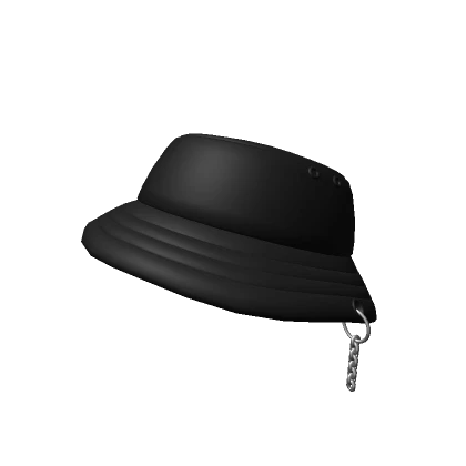 Bucket Hat w/ Chain