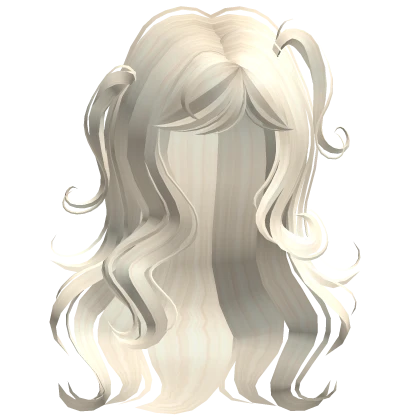 ♡ Cute Long Swirl Half Pigtails in Beige