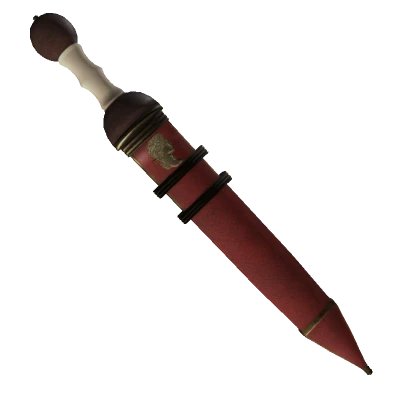 Red Sheathed Gladius