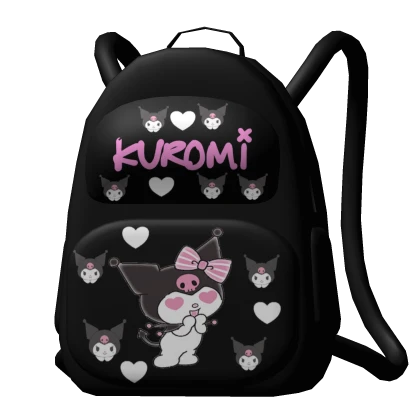 Kuromi Black Backpack