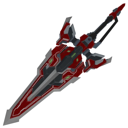 (PBR) Mecha Greatsword DIVIDER - Red