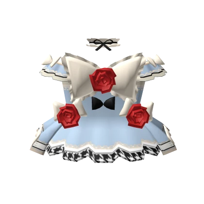 💙3.0 Charming blue Wonderland dress