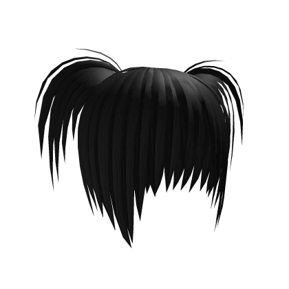 Anime Doll Pigtails (Black)