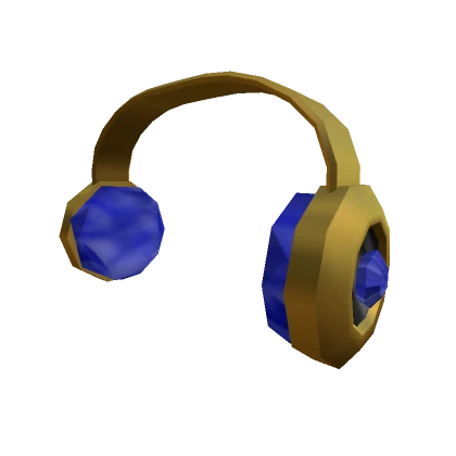 Sapphire Gem Headphones