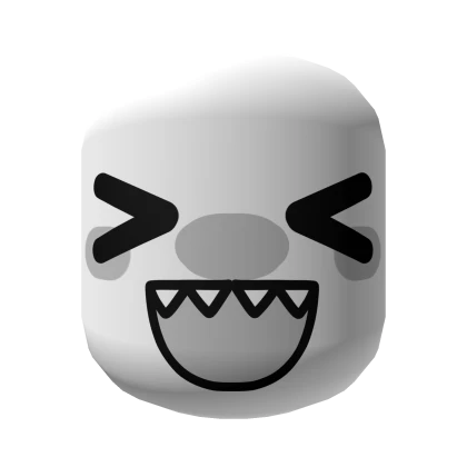 Excited Cute Screaming Goober Face [White]