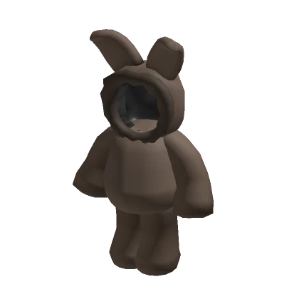 3.0 Big Plushie Bunny Onesie - Brown