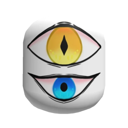 2 Eyes Mask [ Institutional White ]