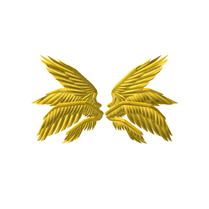 Holy Golden Seraphim Wings