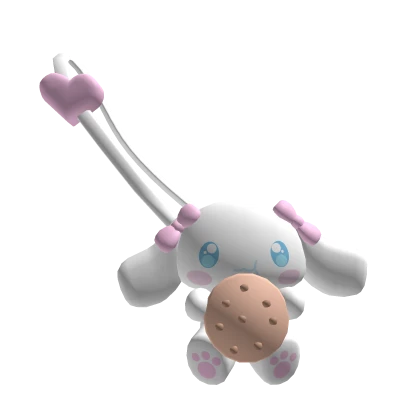 Cute Cinnamoroll Coquette plush purse with cookie