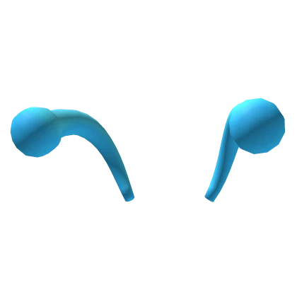 Blue Alien Antennae Attachments