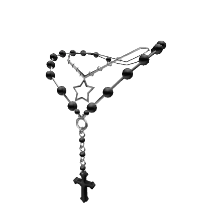 Grunge Cyber Y2K Rosary 3.0