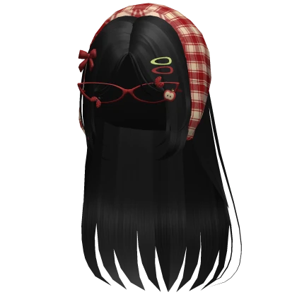igari ladybug straight hair black