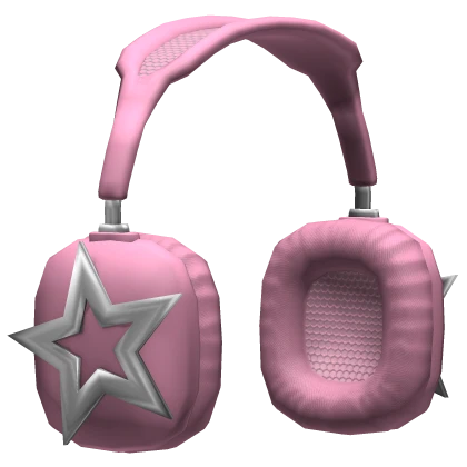Y2K Headphones Pink