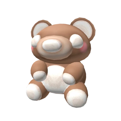 Glitter Bear - White