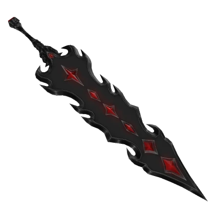 Netherworld Red Firey Sword 