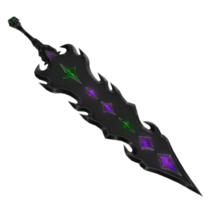 Toxic Purple And Green Sword 