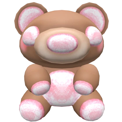 JUMBO Glitter Bear - Pink 