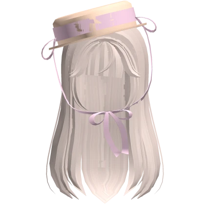 Kawaii Blonde Hair w Sun Hat