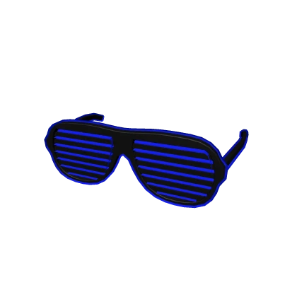 Blue Void Shutter Shades