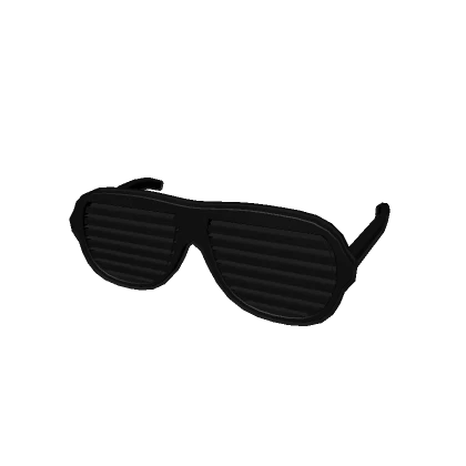 Black Void Shutter Shades