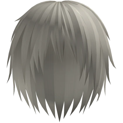 blonde long messy emo vkei hairstyle