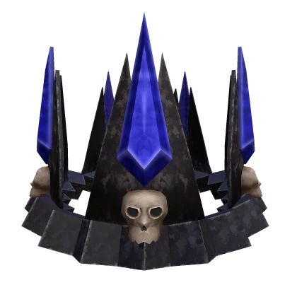 Sapphire Skull Crown