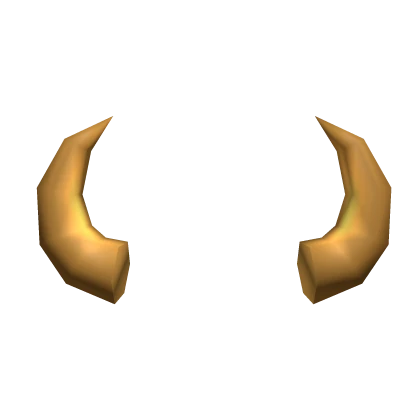 Golden Horns For Top Hats(add on)