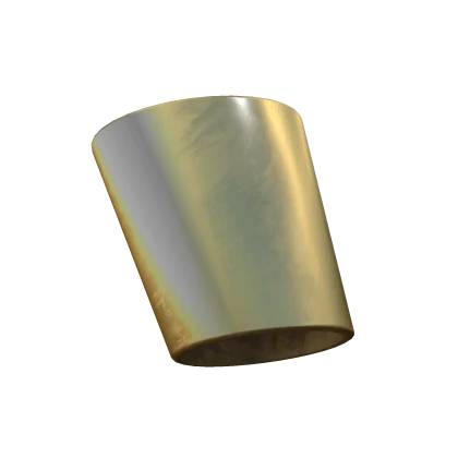 Gold Shield Cuff Bracelet 
