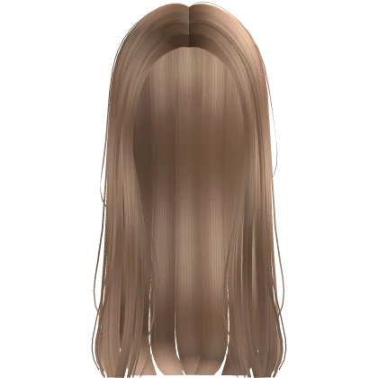 Pin Straight Supermodel Slicked Golden Blonde Hair