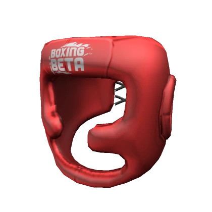 Red Boxing Headgear