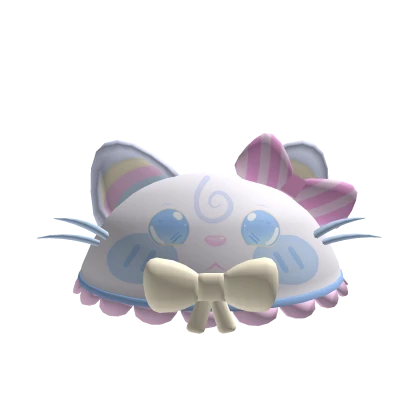 Sweet Cute Pastel Kitty Beanie