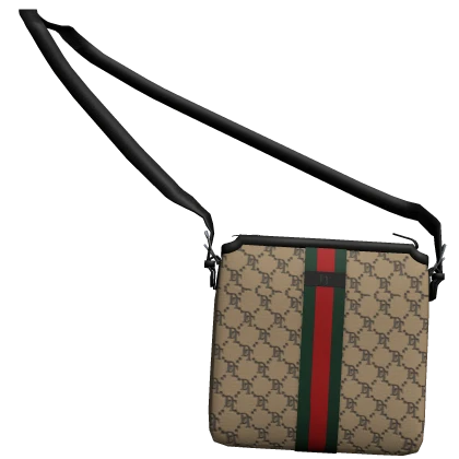 💫Beige DT Striped Designer Messenger Bag