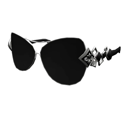 y2k aviator  black glasses emo
