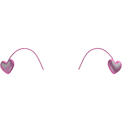 Hot Pink Heart Antennas