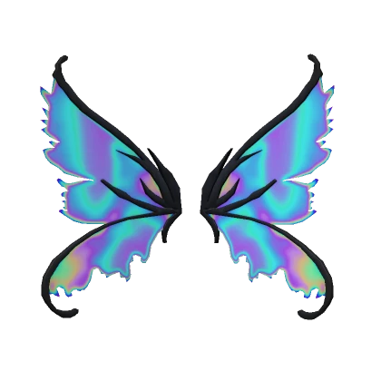 holographic fairy wings