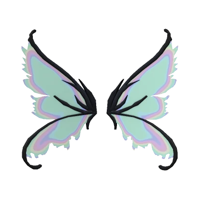 pastel fairy wings