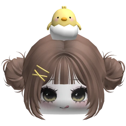 Kawaii Duck Pigtail Hair 🐥