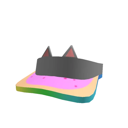 Rainbow Cat Visor