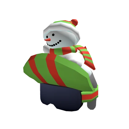 Snowboarding Snowman Hat