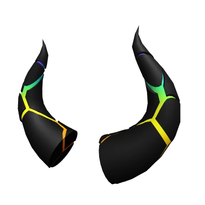 Rainbow Magma Horns