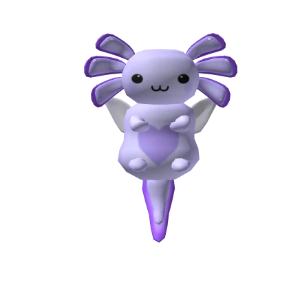 Purple Flying Axolotl Buddy