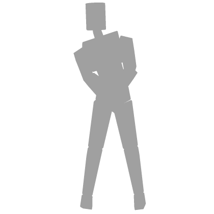 ♡ : cutesy leaning in pose