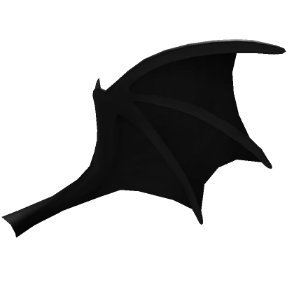 Demon Head Wings - Black