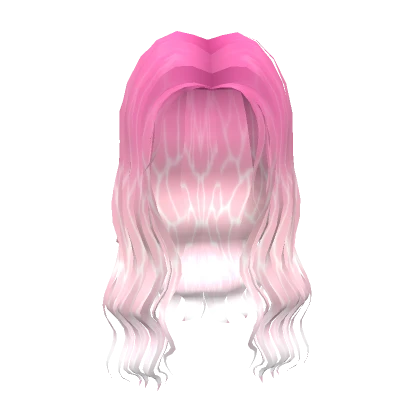 Lovely Pink Waves Hair