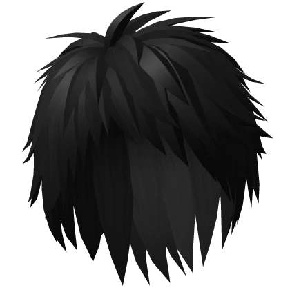 Alt Side Sweep Scene Boy Hair (Black)