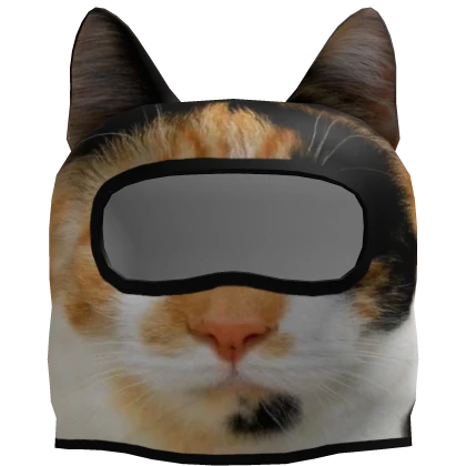 Calico cat ski mask