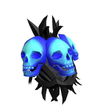 Phantom Reaper Left Shoulder (Blue)