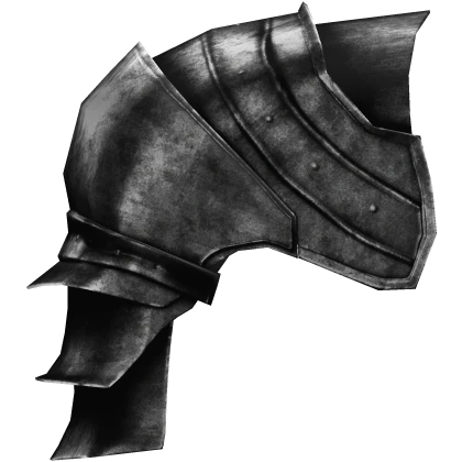 Right Medieval Knight Shoulderpad